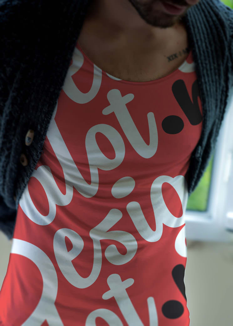 Download T-Shirts On a Male Model Free Mockups » Design a Lot