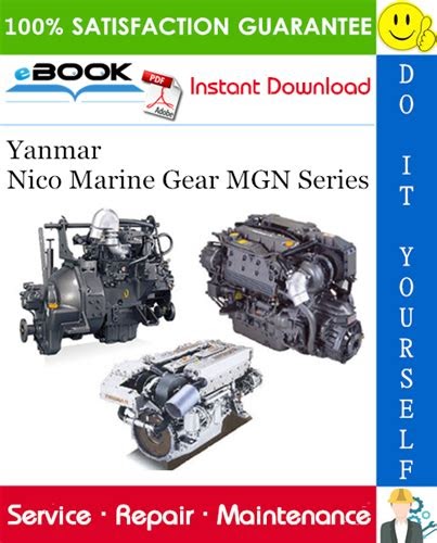 eBook Yanmar Mgn Series Nico Marine Gear Service Repair Manual