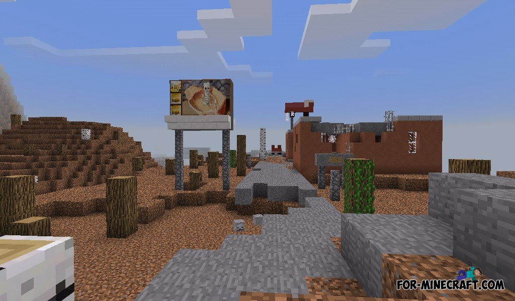 Apocalypse Manatory map v2 for Minecraft PE 1.1