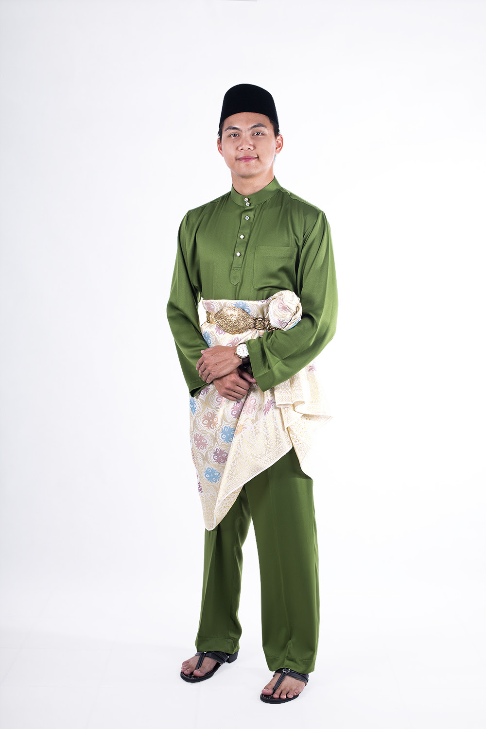 Baju Melayu Tradisional - BMS10  Maroz