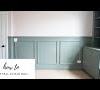 Chair Rail Nursery - Peter Rabbit Baby Boy Nursery Reveal A Classy Fashionista : I'm just not sure where to make the break from one color to the next.