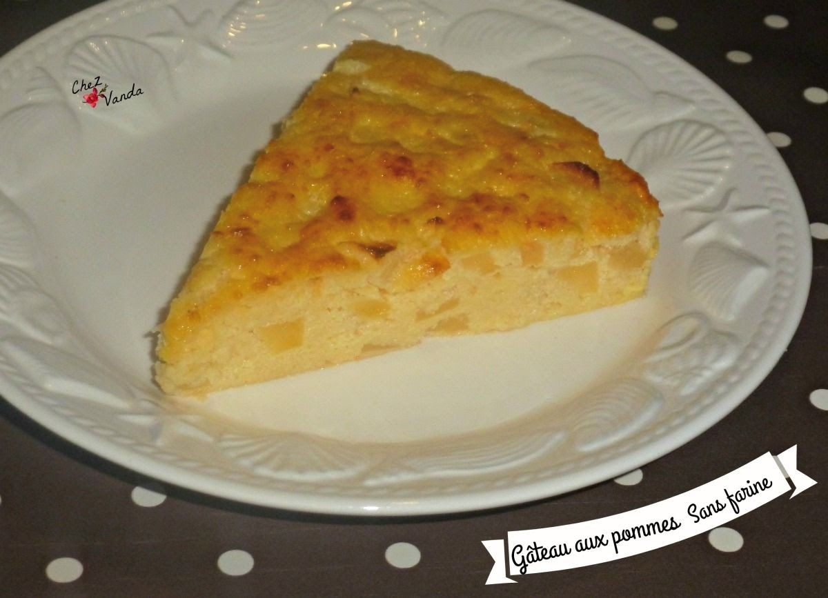 Gateau Aux Pommes Sans Farine Chez Vanda