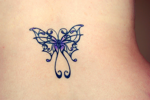 small butterfly tattoos. lupus utterfly tattoo