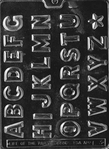 ALPHABET (A-Z) Letters & Numbers Candy Mold Chocolate Review