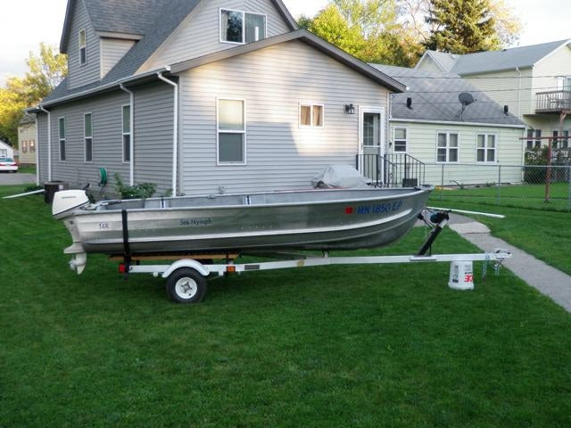 Sea Nymph 14R with Honda 7.5 4-stroke