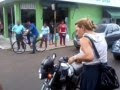 VIXE! GUARDA MUNICIPAL QUASE APANHA DE UMA MULHER NO CENTRO DE BACABAL