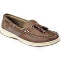 Sperry Top-Sider Women's Bluefish Tassel Slip On Deck Shoes,Taupe Leather,9 M US