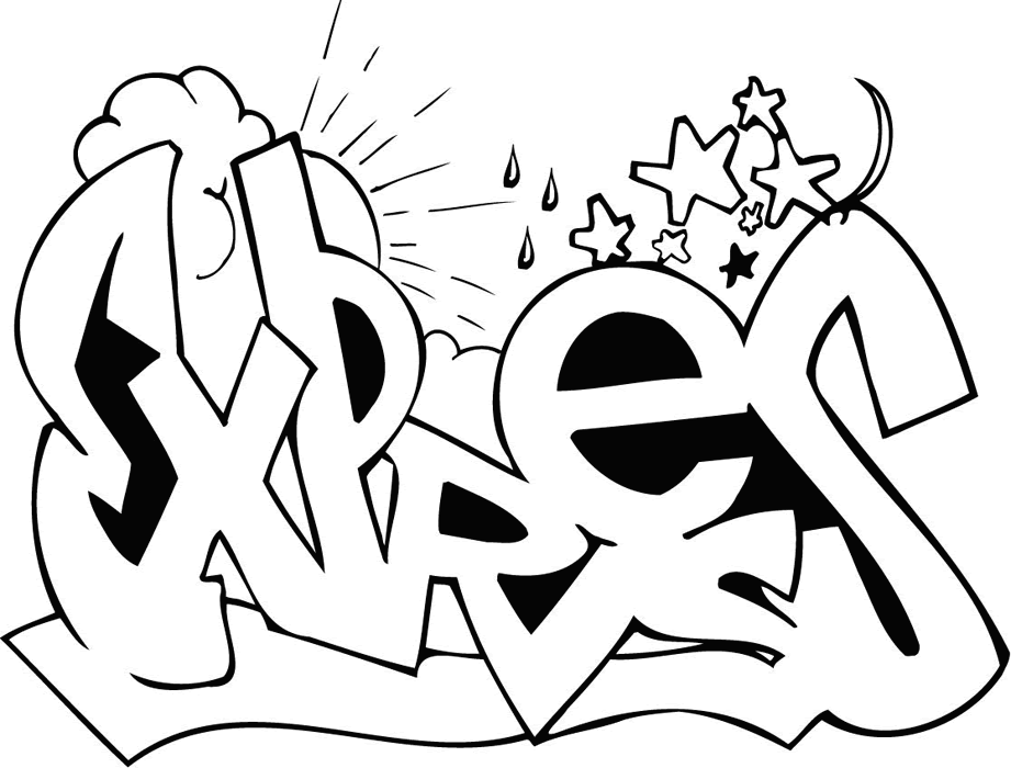 Free Skull Graffiti Coloring Pages Download Free Skull Graffiti Coloring Pages Png Images Free Cliparts On Clipart Library