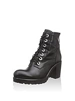 Wojas Botines de cordones (Negro)