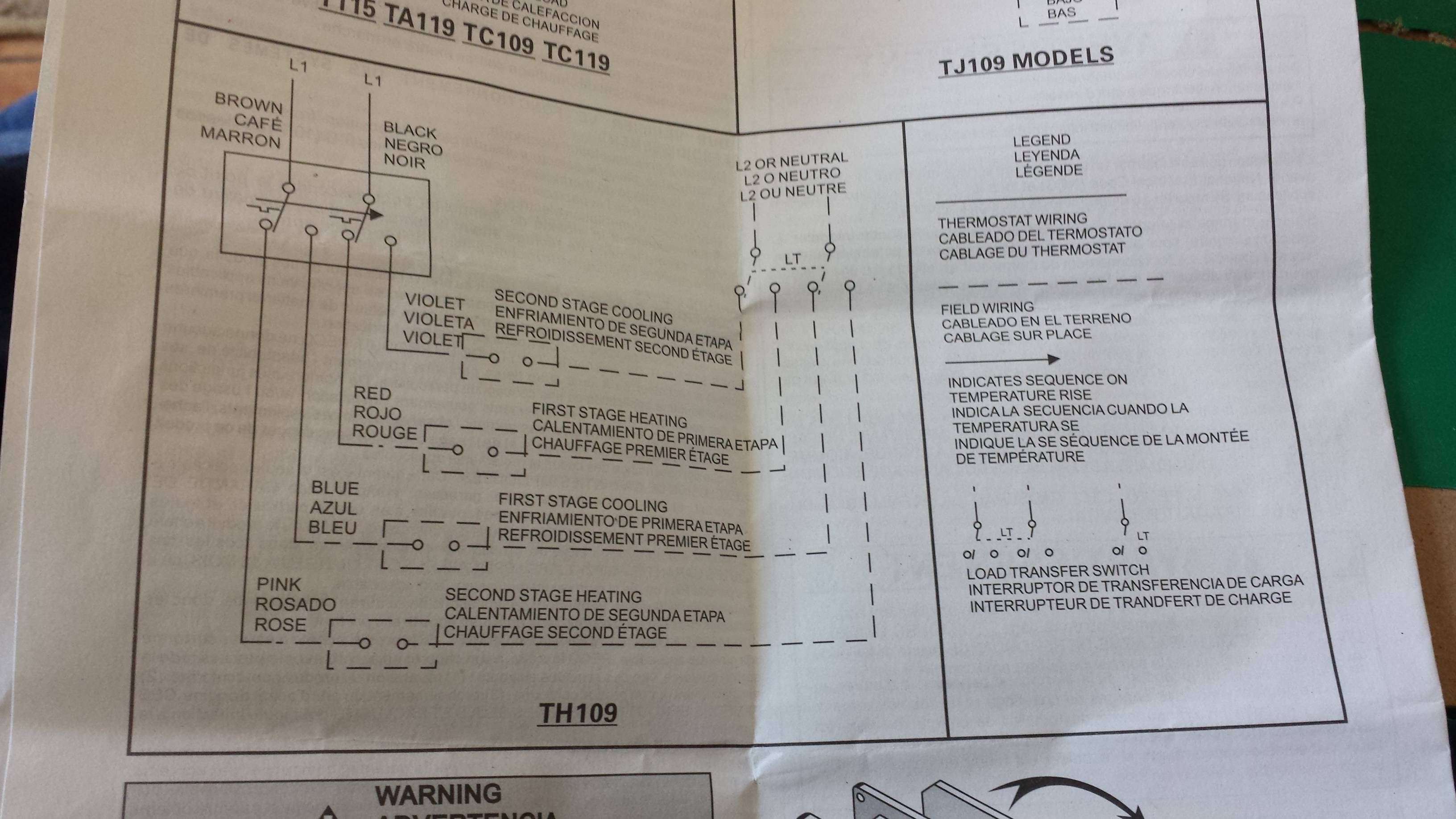 How do I wire this 240v fan motor and thermostat - Home ...