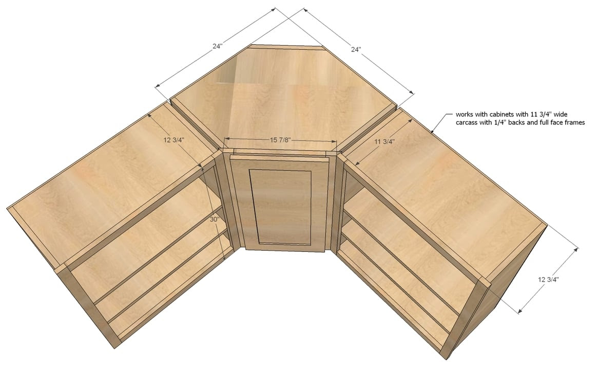 Woodwork How to build corner kitchen wall cabinet Plans 
