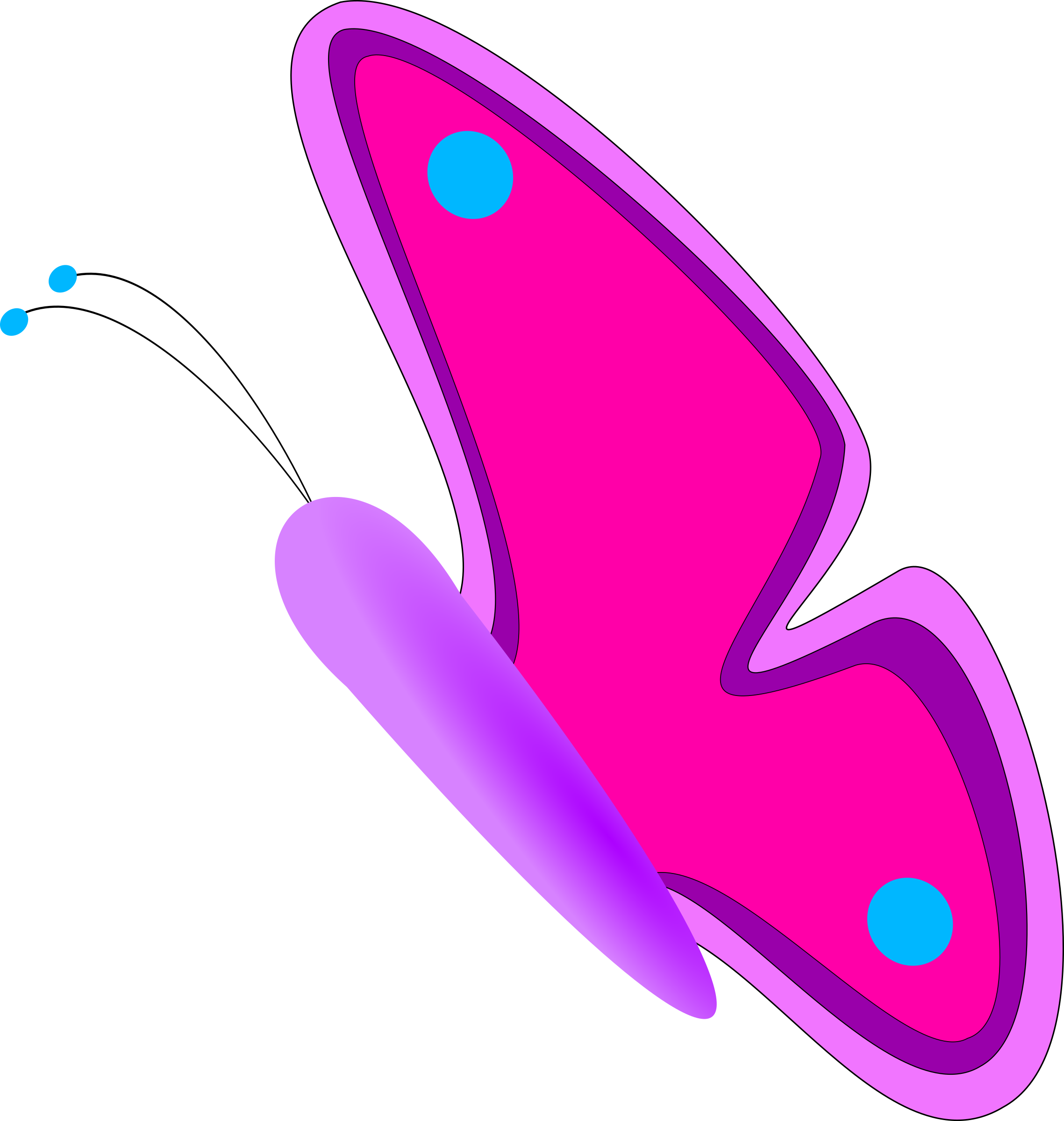 Download Free Half Butterfly Cliparts, Download Free Half Butterfly ...