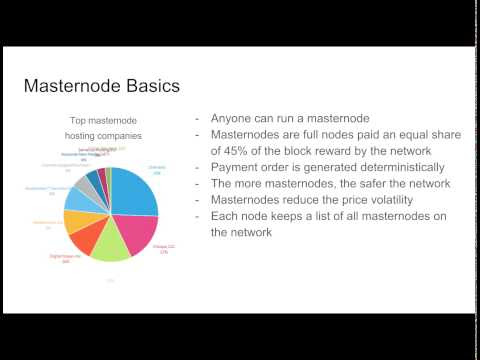 Tìm hiểu về cơ chế thúc đẩy cho hạ tầng và mạng lưới Masternode của Dash