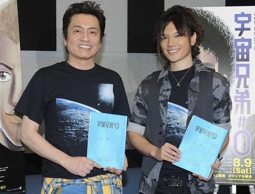 平田広明 Amp Kennお揃いtシャツで登場 宇宙兄弟 0 は エンドロールに驚きの仕掛け オタ女 無料 ガジェット通信ブロマガ ガジェット通信 ガジェット通信編集部 ニコニコチャンネル バラエティ