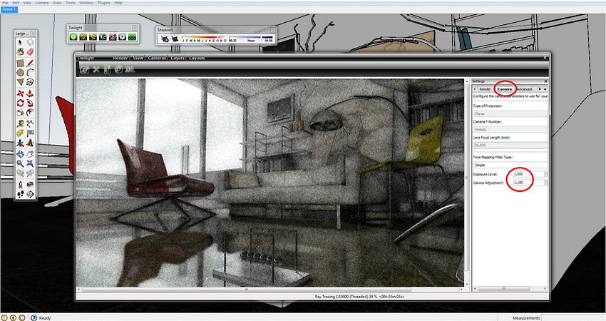 Render Settings fred-5b