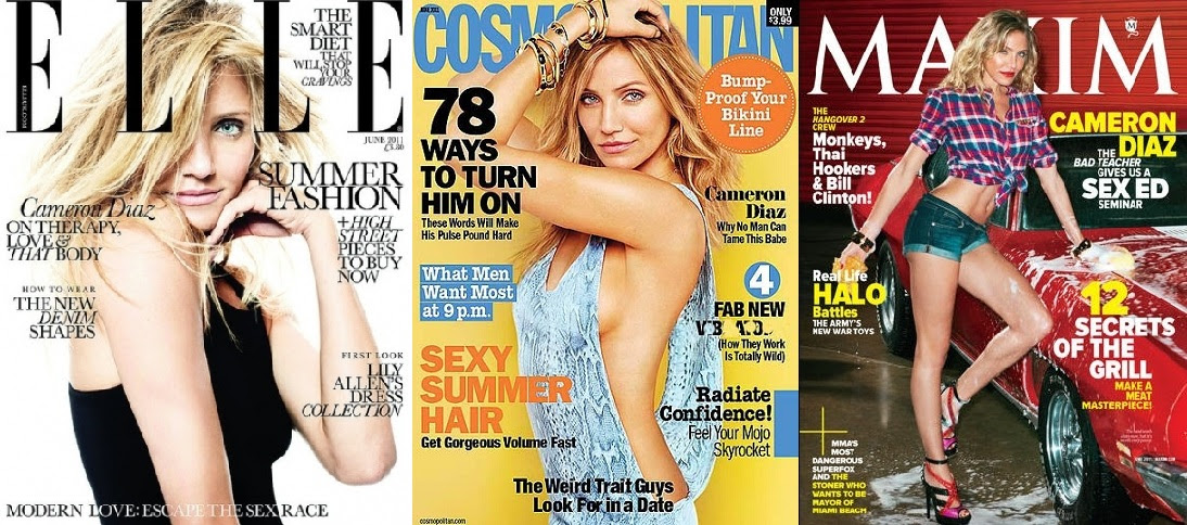 cameron diaz cosmopolitan photos. Cameron Diaz Wins June “Cover