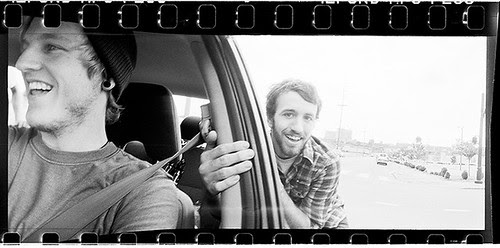 Me driving, Matt skitching