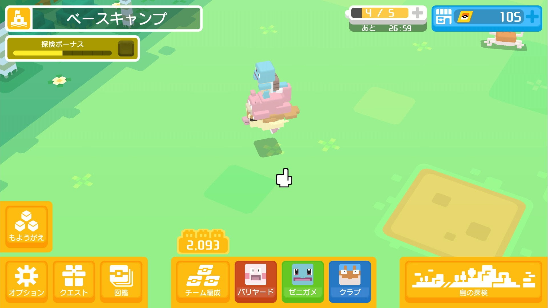 ポケモンクエスト の美点は 基本無料なのにとにかくのんびり ポクセル と触れ合えるところだ