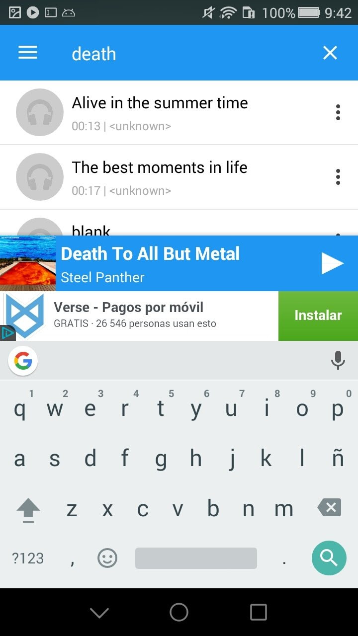 Descargar Ares+Musica MP3-Player (1.0) Android - Gratis
