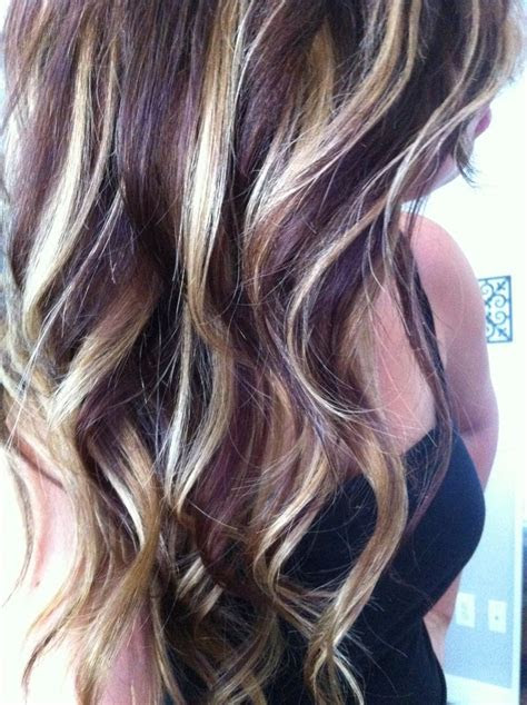 ideas  chunky blonde highlights  pinterest