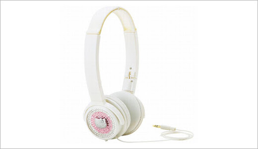 Sanrio's Hello Kitty earphones, specifically advertised to enhance your