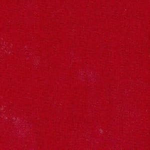 44'' Wide Cotton Broadcloth Red Fabric By The Yard