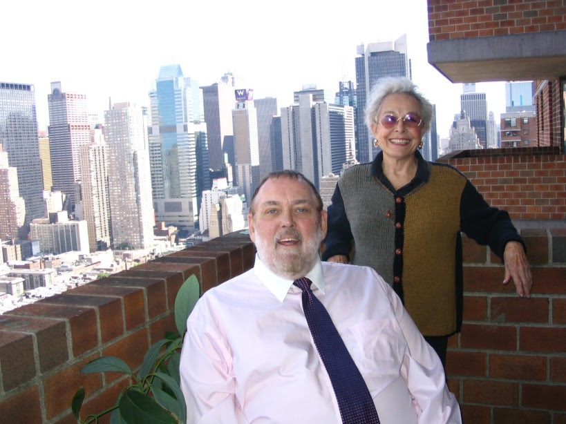 Jim Brochu with Marge Champion