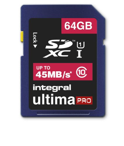  Integral Carte SDHC Class 10 64 Go