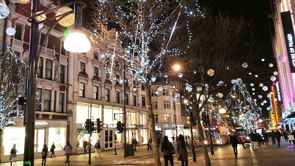 Christmas lights in London