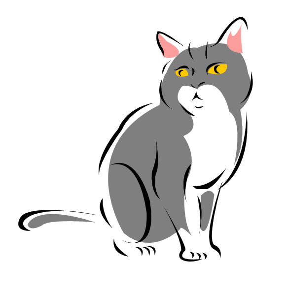Download Cat Clip Art at Clker.com - vector clip art online ...
