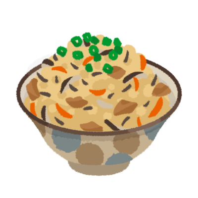 ジューシー 炊き込みご飯 の無料素材 イラスト沖縄 おきなわ