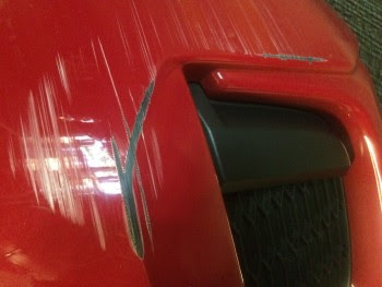 how much to repair scratch on car