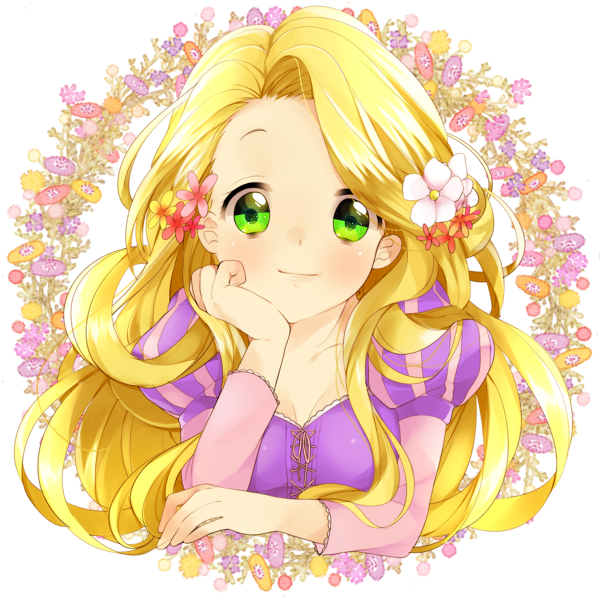 かわいい ラプンツェル イラスト 手書き 美しい芸術