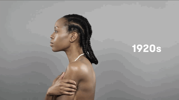 This was one of the looks commonly worn by women when Kenya was colonized by Britain in the 1920s.