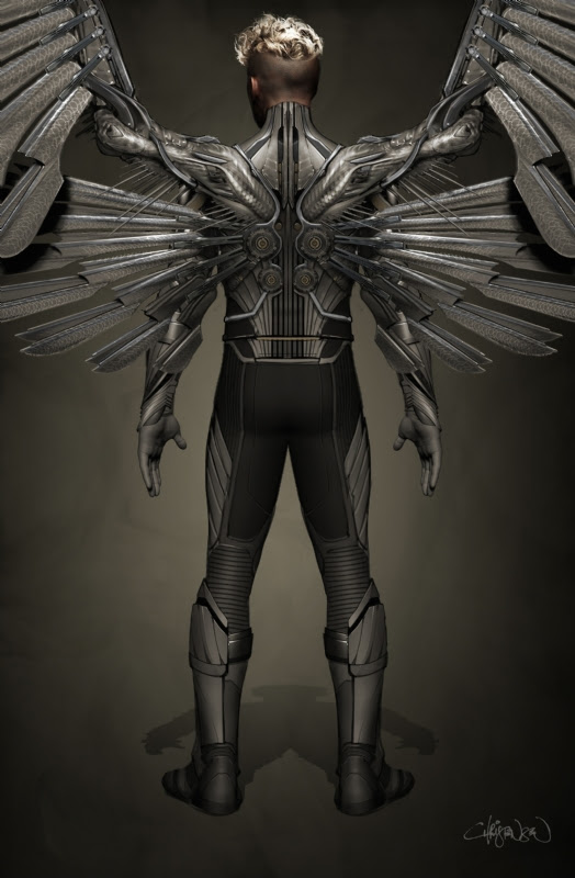 X-Men: Apocalypse Angel Concept Art