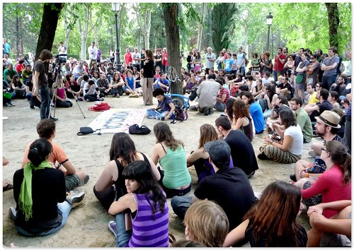 20110528 indignados de la moncloa
