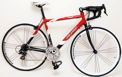 Rennrad Da Vinci 21 G mit Campagnolo Xenon- Lenkerschaltung RH 55