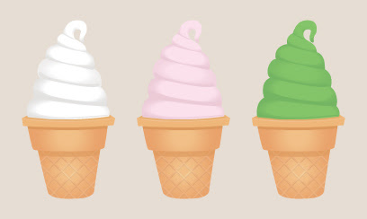 ソフトクリームのイラスト Ec Design デザイン
