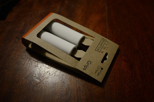 Brompton Foam Grips in White