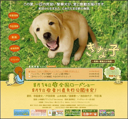 映画 きな子 見習い警察犬 の感動実話 動画