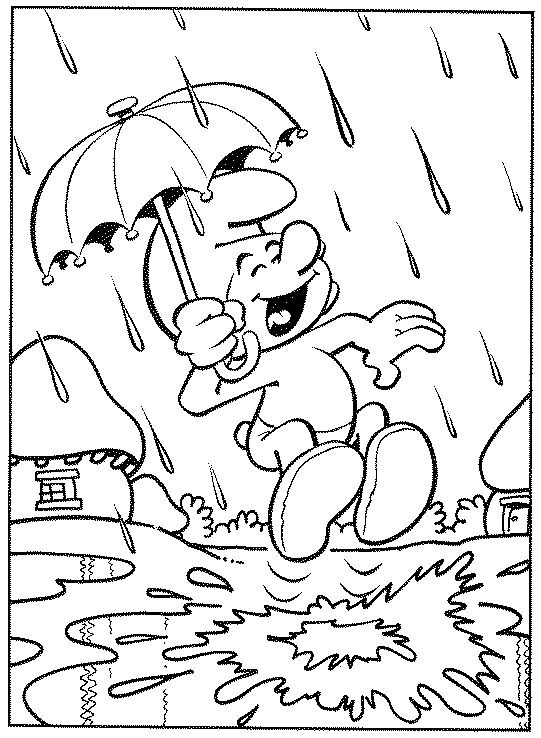 Kids N Funcom Coloring Page Smurfs Smurfs