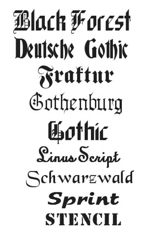 tattoo lettering styles.