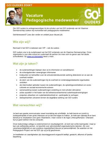 Pedagogisch Medewerker-vacatures in Zuid-Holland