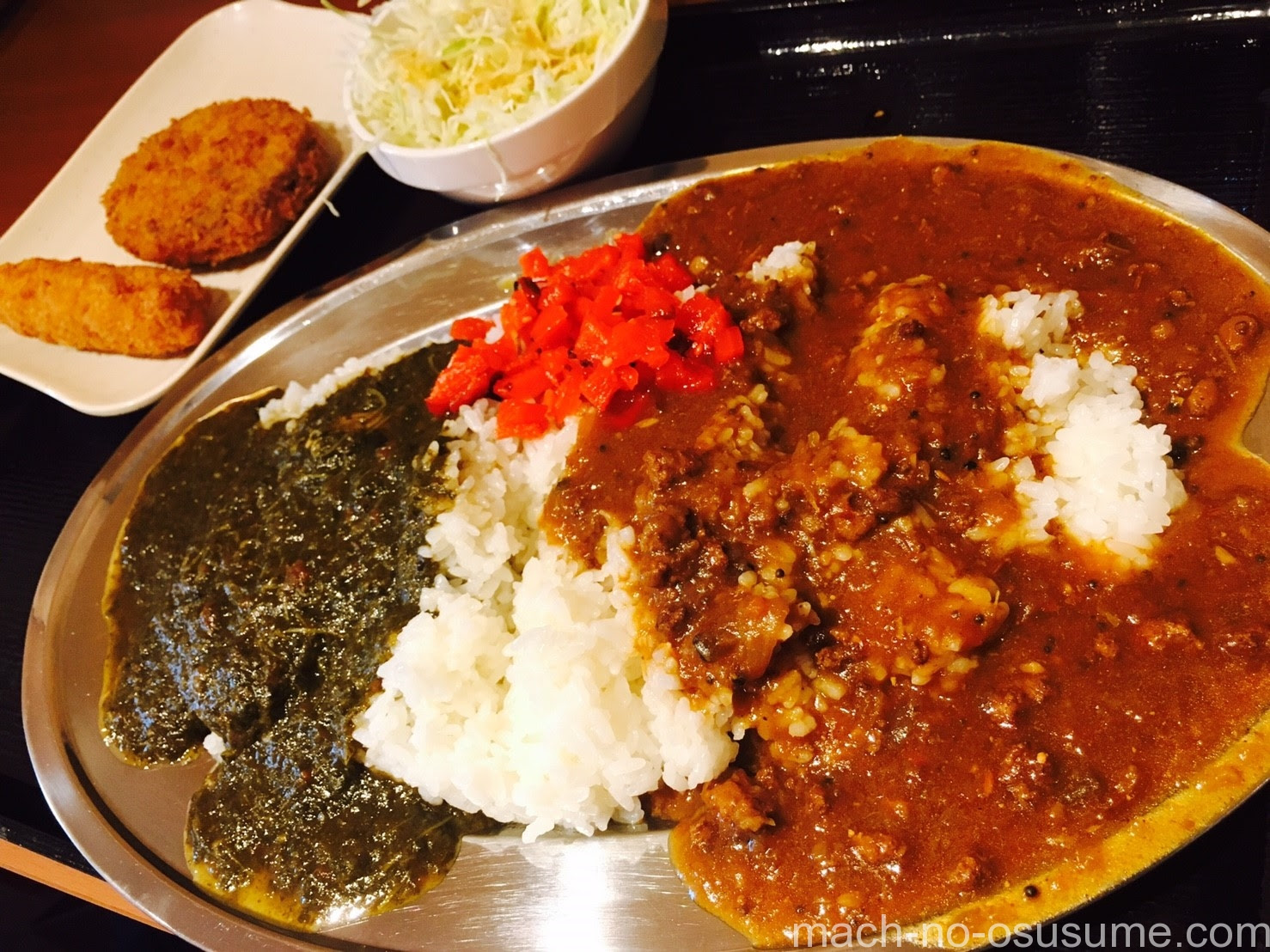 日本橋オタロードで安い旨い早いランチ カレー食堂マッハ 新マッハのオススメごはんですよ