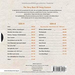 The Very Best Of Song Contest: Skurriles und Erstaunliches rund um den ESC