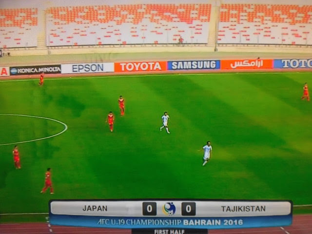 くわがたとサッカーのブログ Afc U19選手権16 Vs U19タジキスタン