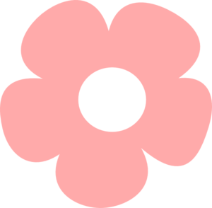 Download Simple Pink Flower Clip Art at Clker.com - vector clip art ...