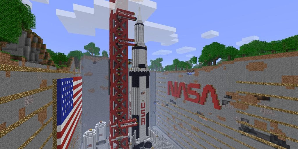 Apollo 11 / Saturn V ** Minecraft Project