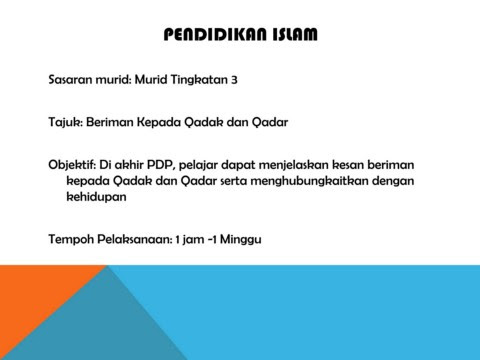 Beriman Kepada Qadak Dan Qadar Membalik Buku Halaman 1 21 Anyflip