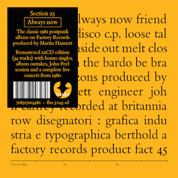 Section 25 - Always Now [FBN 3-045-CD]